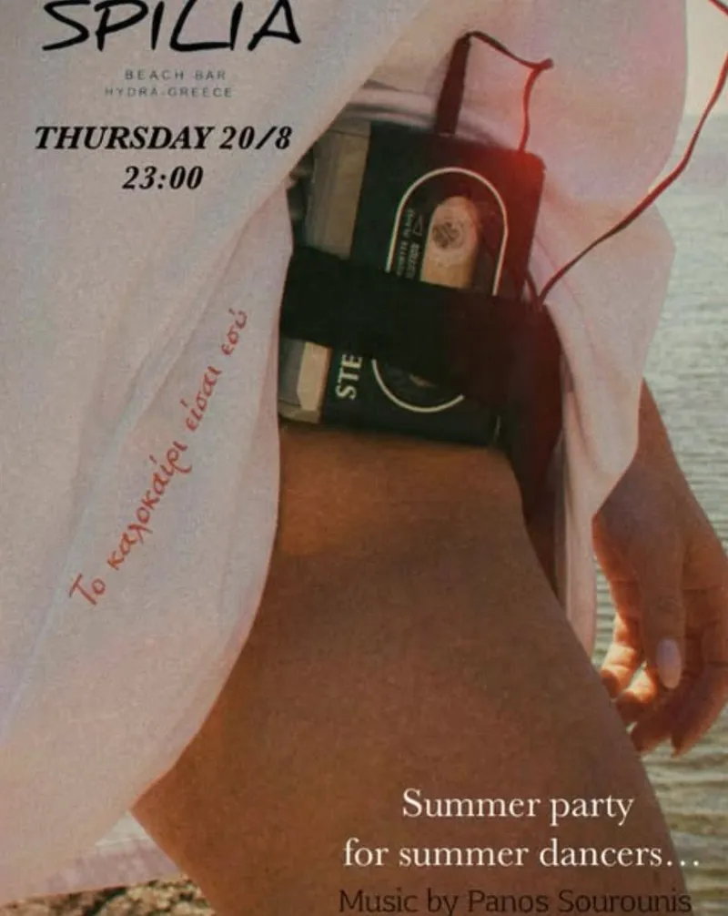 Summer Party at Spilia Beach Bar