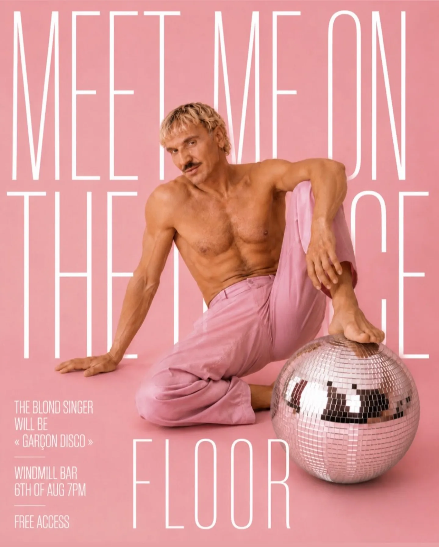 The Blond Singer — «Garçon Disco» (lanzamiento del álbum)