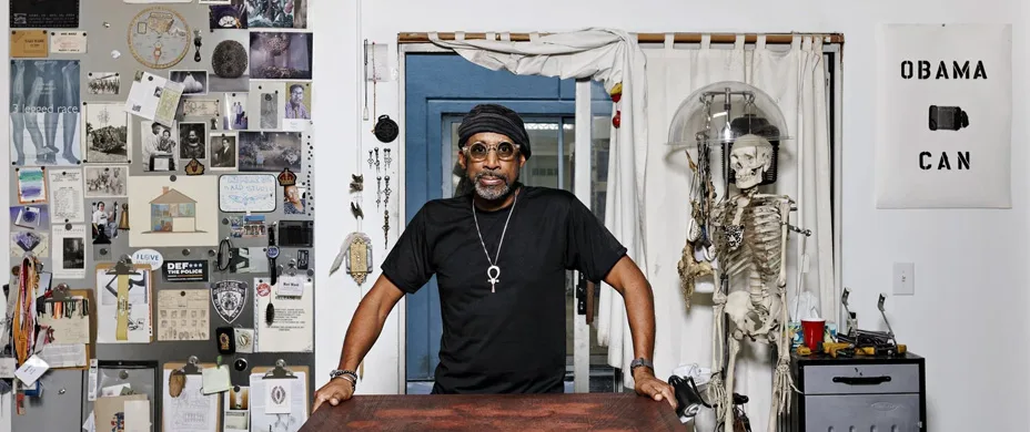 Nari Ward's "Until That Day" — this summer's show at the Slaughterhouse
