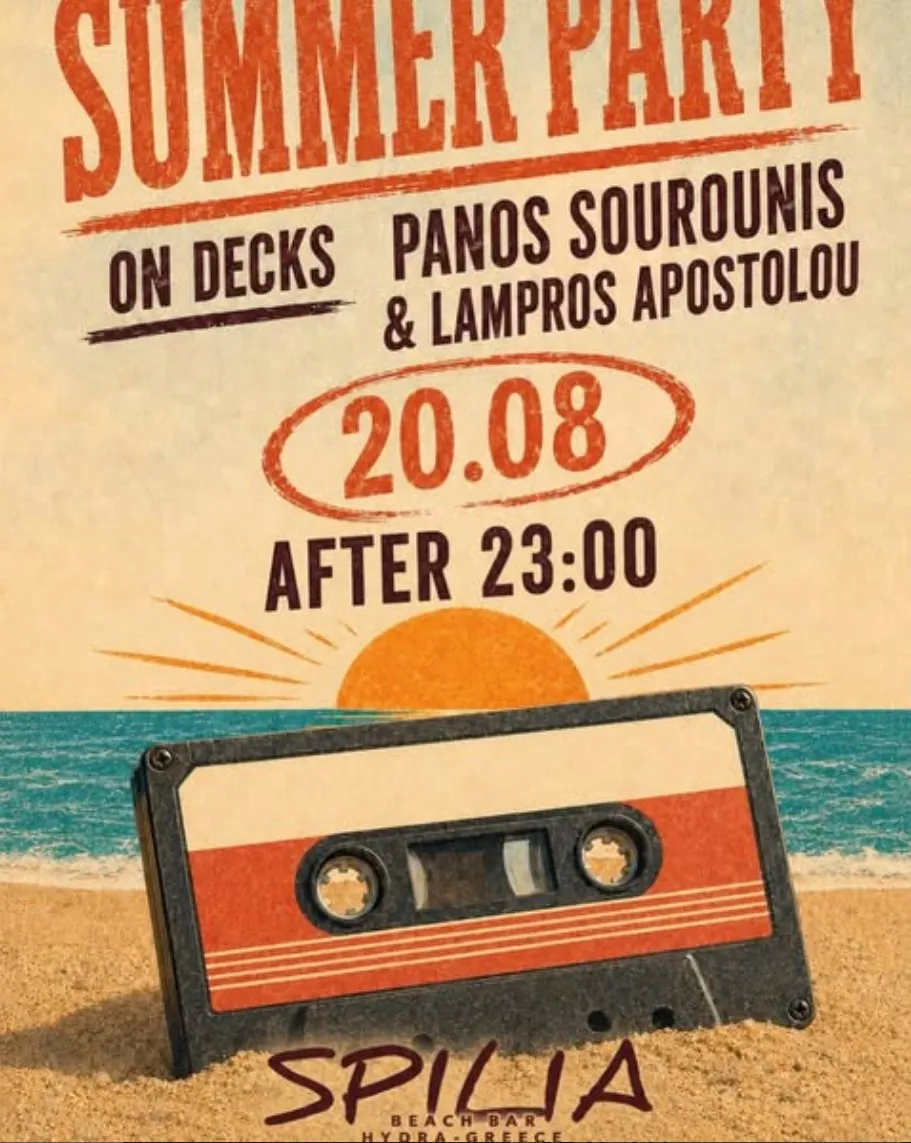 Summer Party at Spilia Beach Bar