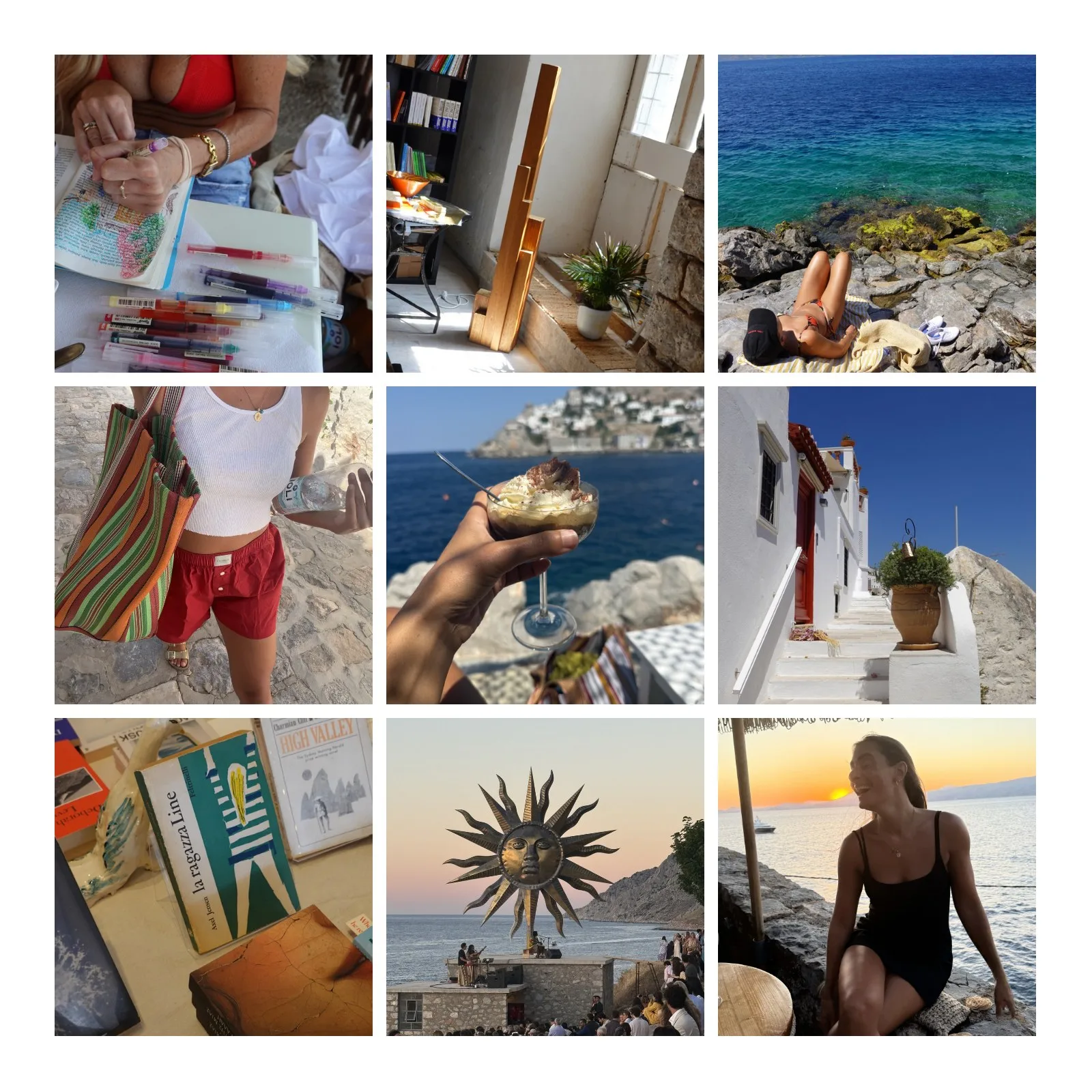 Moments from a month on Hydra