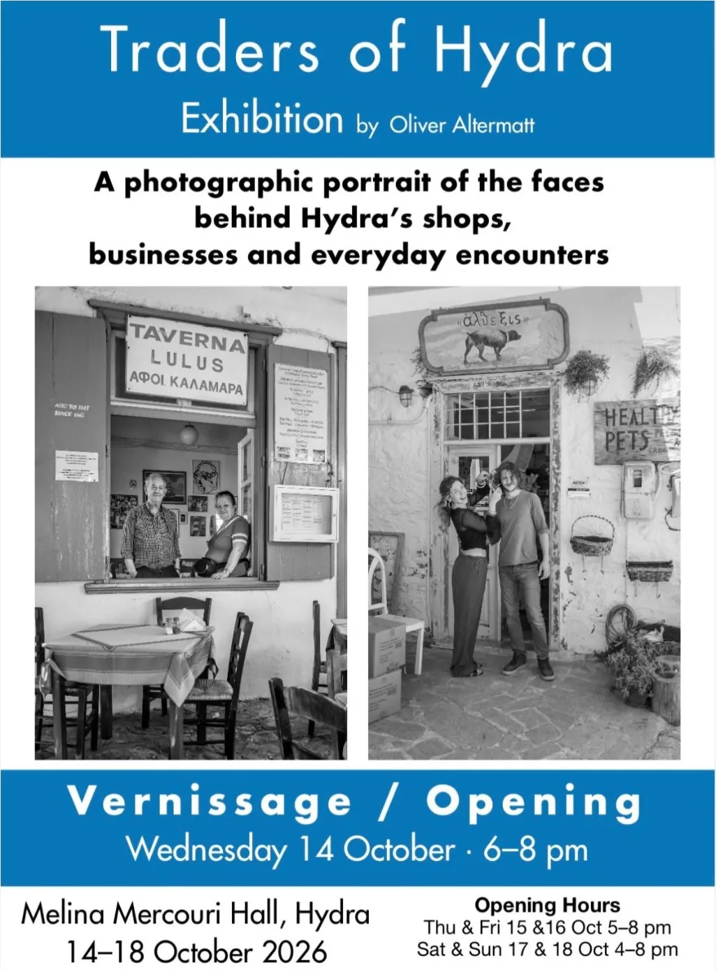 Traders of Hydra — fotografie di Oliver Altermatt